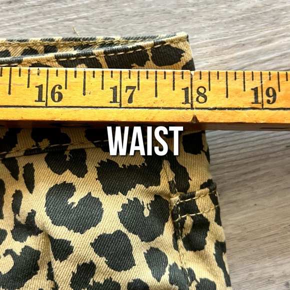 K Jordan : leopard pattern stretch jeans - Picture 5 of 8